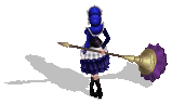 ヴィクトリアンメイドドレス ／ 色４ (裏面)